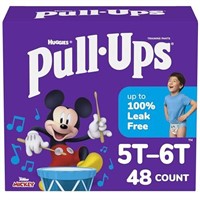 Pull-Ups Boys' Potty Training Pants, 5T-6T (50+