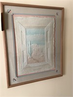 Desert Window handmade paper