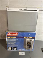 COLEMAN POWER CHILL COOLER NEVER USED