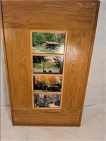 Cabin Pictures In Wood Frame