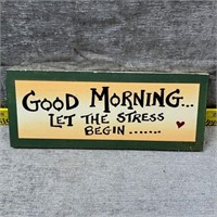 Good Morning Sign