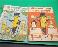 Vintage Mr. Peanut eduction booklets printed in