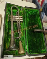 Antique conn. Elkhart USA vocal cornet