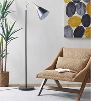 Beacon Arched Floor Lamp-Matte Black