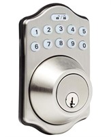 Electronic Deadbolt-Satin