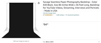 Lot of Seamless Backdrop Paper