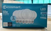 (24) EcoSmart 60W LED Bulbs-Daylight