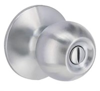 (2) Privacy Locksets-Satin Knob