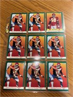 1991 Fleer NFL Derrick Thomas 9-card sleeve