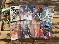 11-pack of Vintage NFL Magazines-AWESOME!