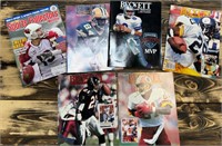 6-pack of Beckett NFL Card Mags