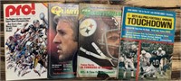Vintage NFL Collectible Mags- Really cool