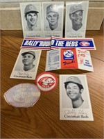 1972 Cincinatti Reds Vintage MLB Memorabilia