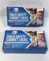 New Lot of 2 Baby Proofing Child Safety Locks