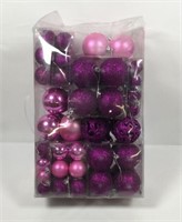 New Christmas Ball Set Purple