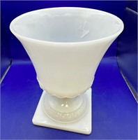 Vintage Brody Milk Glass Chalice/Vase/Pot
