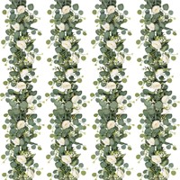 24Ft Artificial Eucalyptus Flower Garland