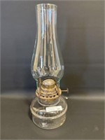 Antique oil lamp 12.5"h