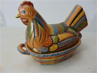 Old Pottery Rooster Casserole