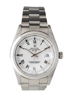 Rolex Date White Dial Automatic Watch 34mm