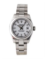 Rolex Datejust White Dial Automatic Watch 26mm