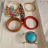 tray of bracelets