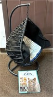 Large Hanging Cat Bed w/Pad See Photos for