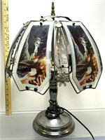 Statue of Liberty Glass Lamp See Photos for