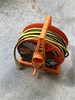 100' Heavy Duty Extension Cord With Caddy