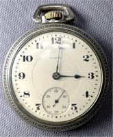 Antique Elgin Pocket Watch See Photos for Details