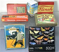 Antique Lot w/Childrens Games See Photos for