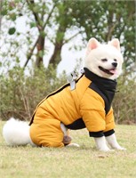 WINTER FOUR-LEGGED DOG WARM CLOTHES SIZE M