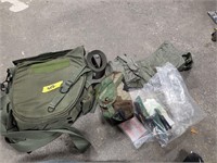 Bag of army items