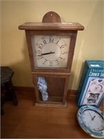 Wood Cased Shaker Style Wall Clock