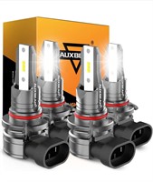 ($156) Auxbeam 9005 9006 Combo LED Bulbs