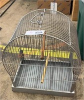 Metal parakeet cage