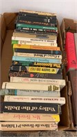 Vintage book box lot