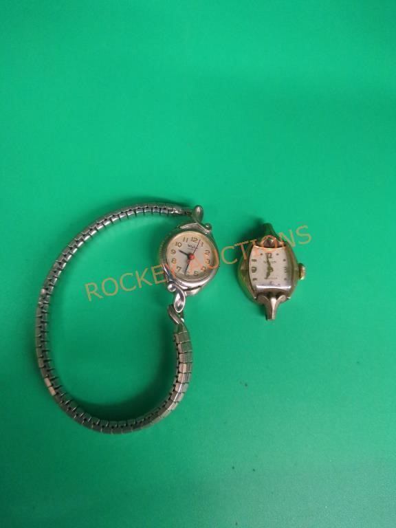 Vintage wyler 10k R.G.P watch and gruen 10k R.PG