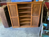 Cabinet with shelves