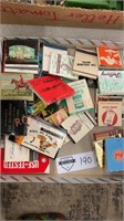 Vintage matchbook lot