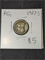 Silver Mercury Dime