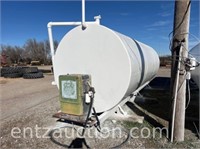 5,000 GAL. DIESEL TANK W/ 110 VOLT PUMP