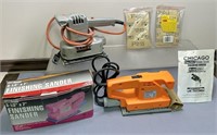 Electric Sander Lot w/Access. See Photos for