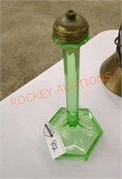 Antique Vaseline/ uranium glass lamps need rewired