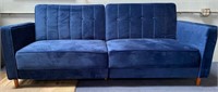 11 - BLUE SOFA BED