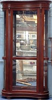 11 - LIGHTED CURIO DISPLAY CABINET 80X36"