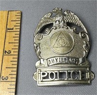 Vintage Civil Defense Auxiliary Police Badge