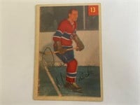 1954-55 Paul Masnick Parkhurst Hockey Card No.13