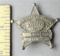 Vintage 'Jr. Deputy Sheriffs Badge' Original -