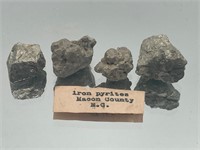 Iron Pyrite Specimens, Macon County NC